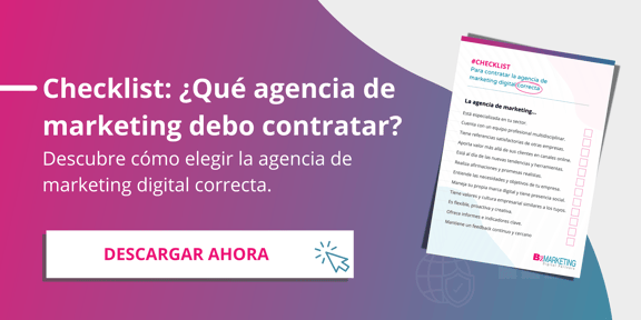 Qué agencia de marketing debo contratar - Checklist