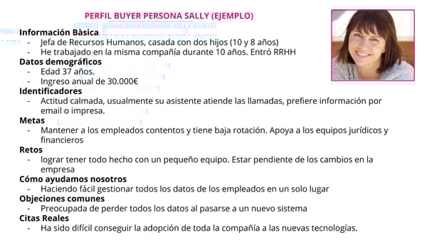 perfil-buyer-persona-sally-ejemplo-inbound-marketing-bizmarketing