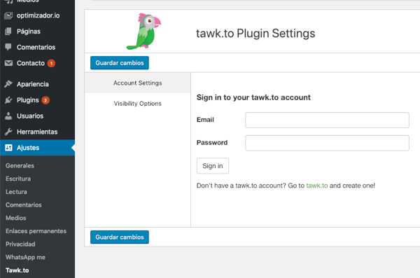 tawkto-plugin-wordpress-iniciar-sesion-bizmarketing